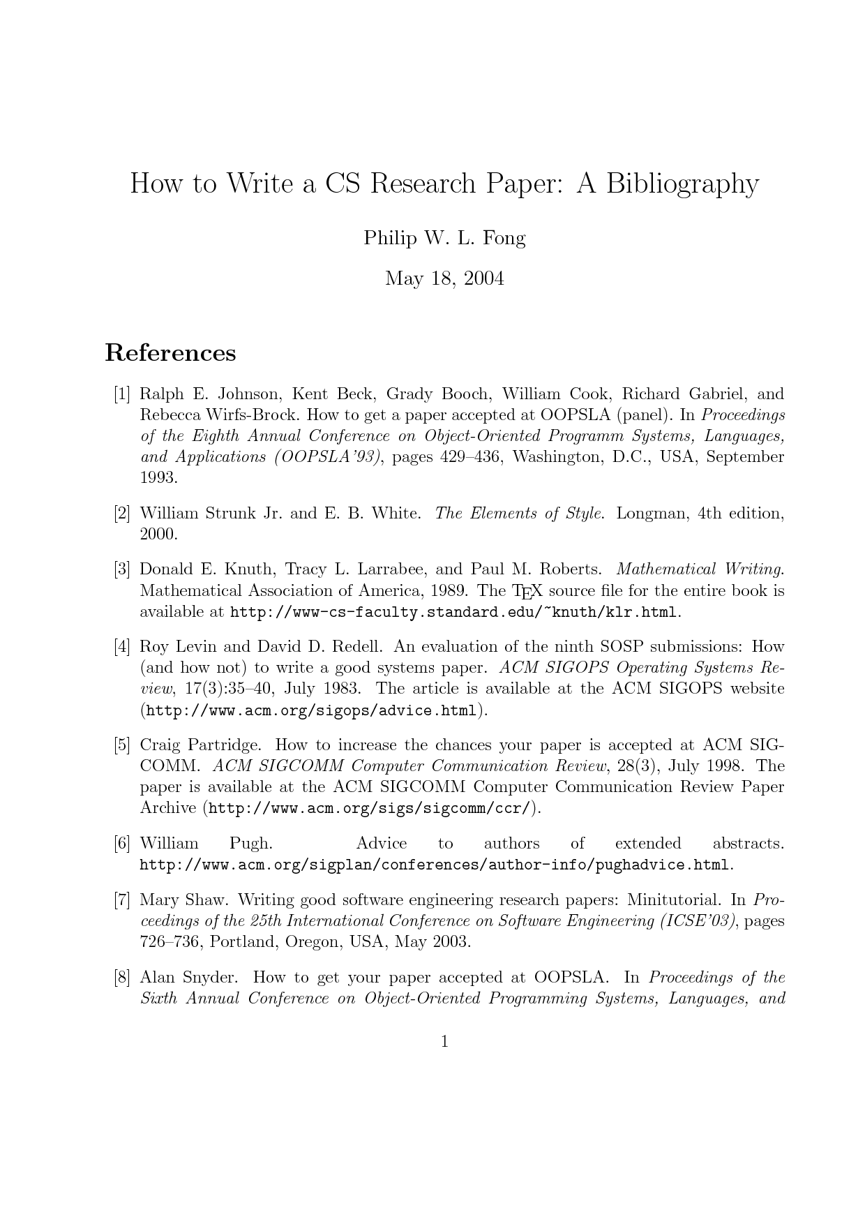 how to cite bibliography in research paper