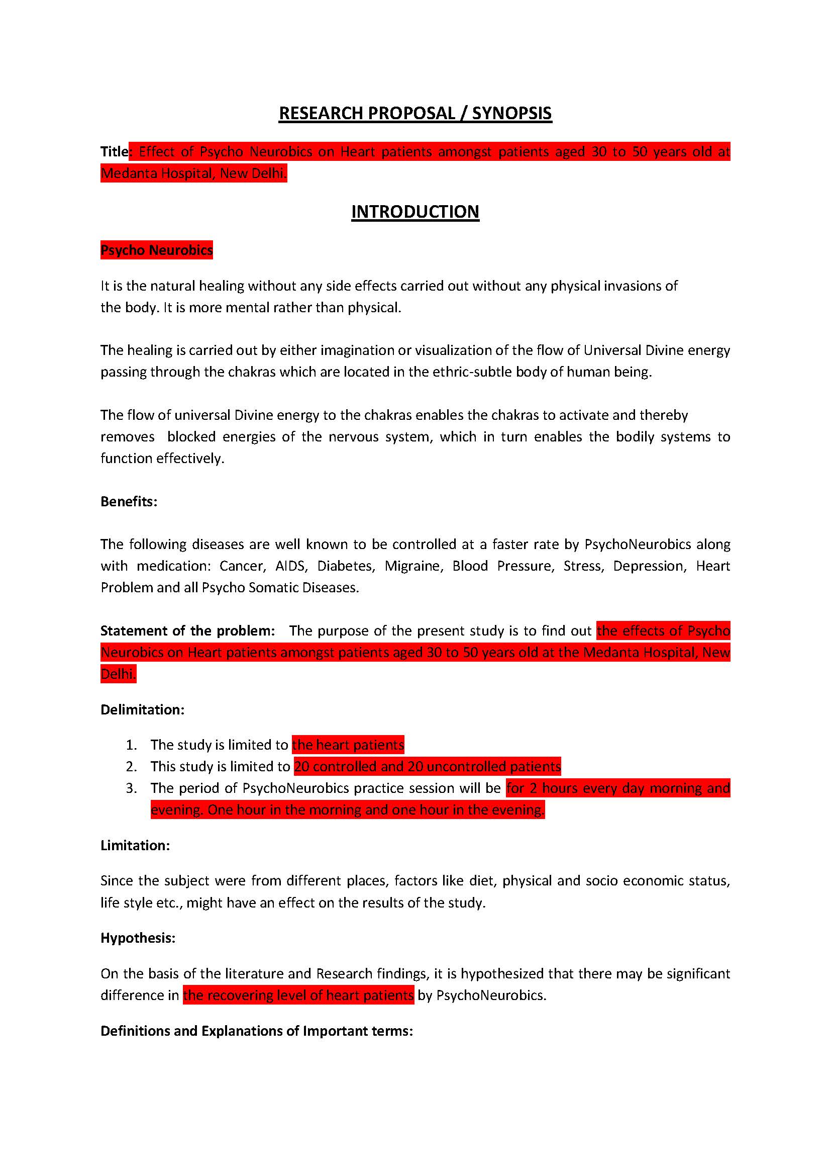 Methodology examples for research proposal