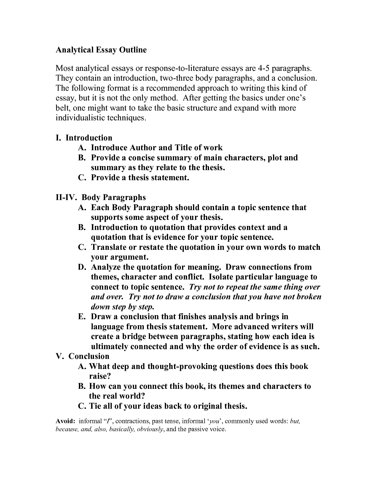 analytical-essay-outline-a-literary-analysis-essay-outline