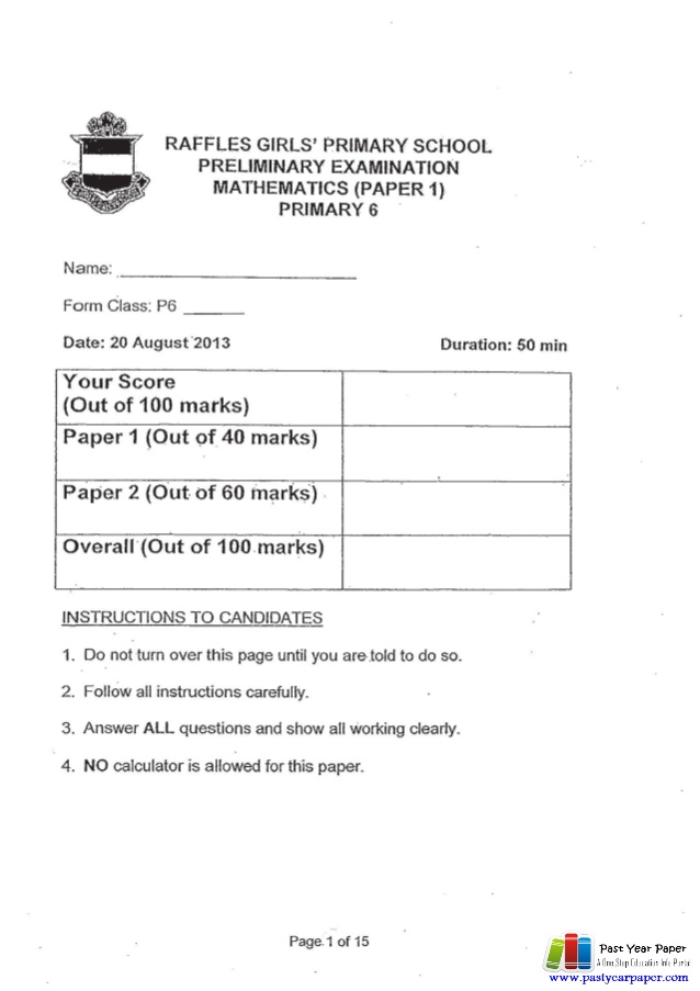Primary exam papers - copywritingname.web.fc2.com