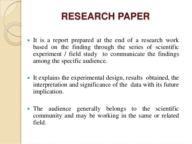 Research paper example conclusion