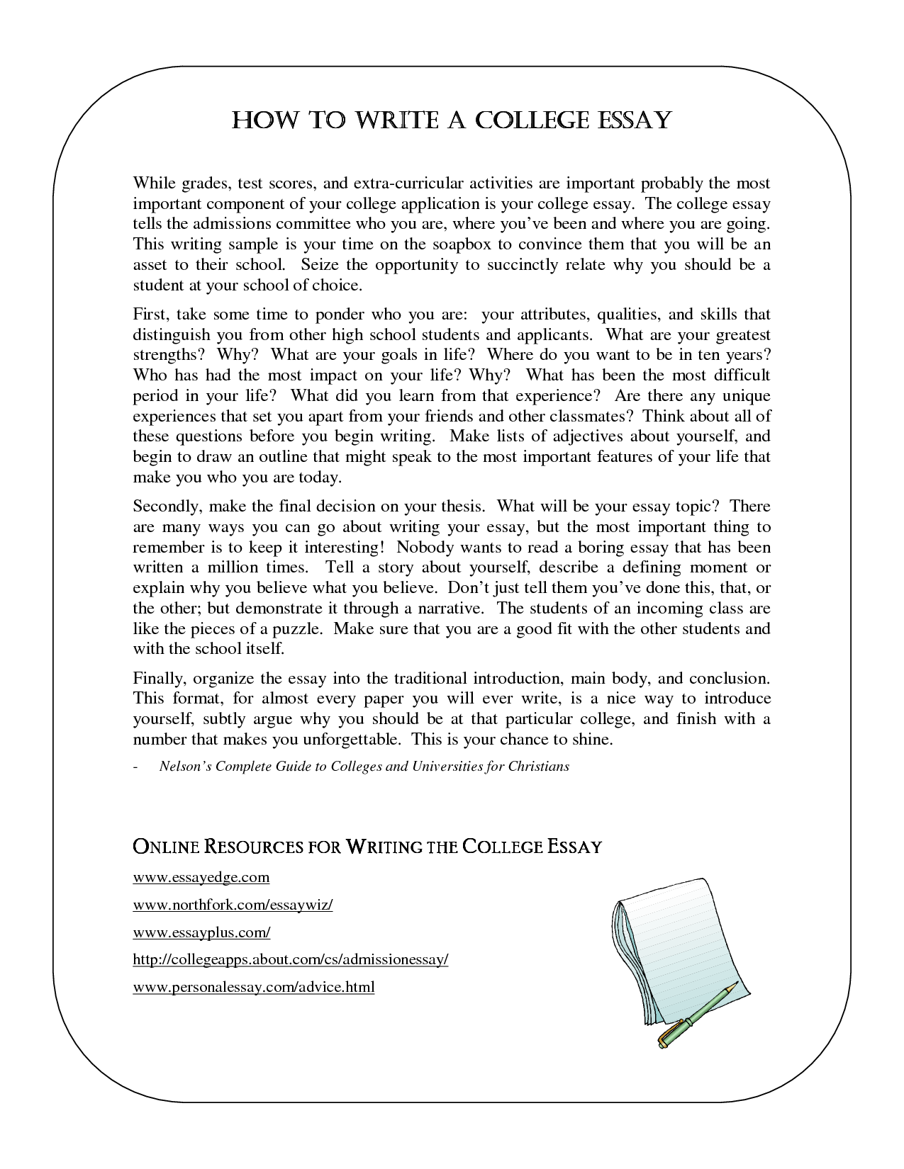 Professional help with college admission essays 2015