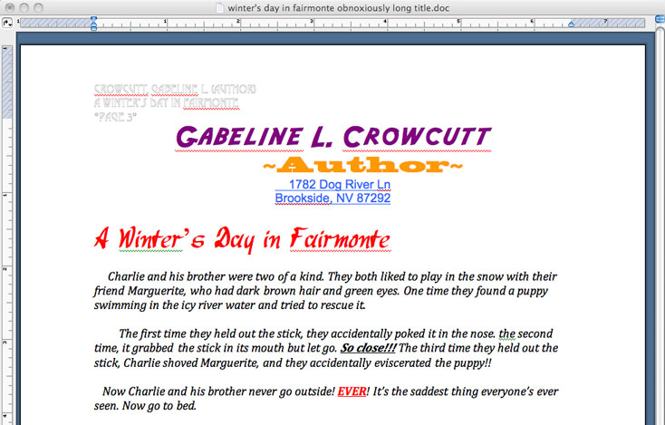 Swimming experience image